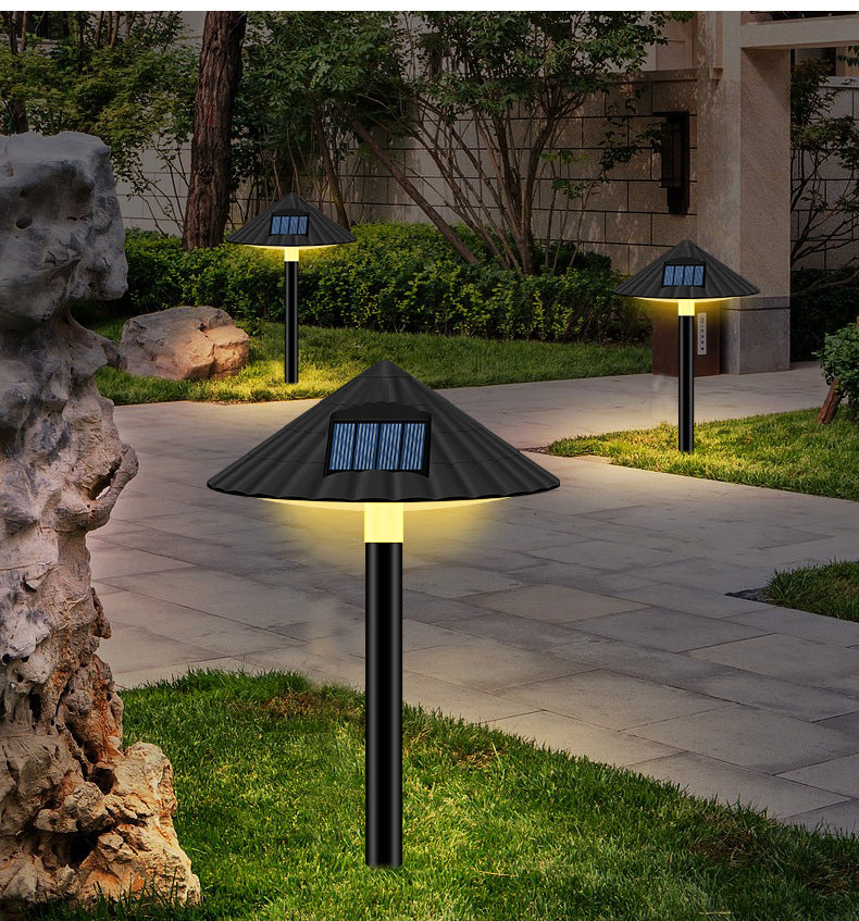 Solar Lawn Umbrella Lights Solar Plug Control Intelligent