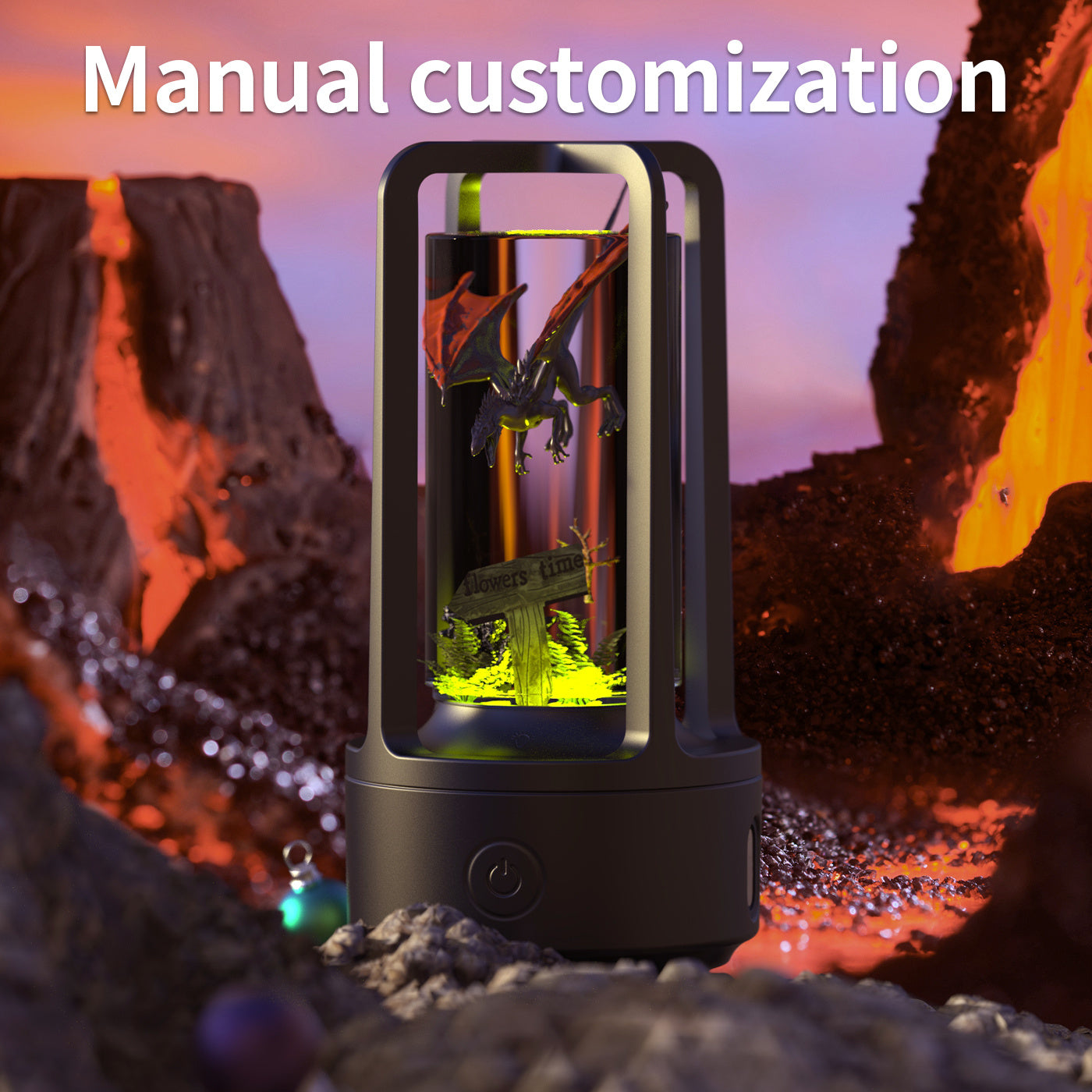 2 In 1 DIY Audio Crystal Light And Bluetooth-compatible Night Light