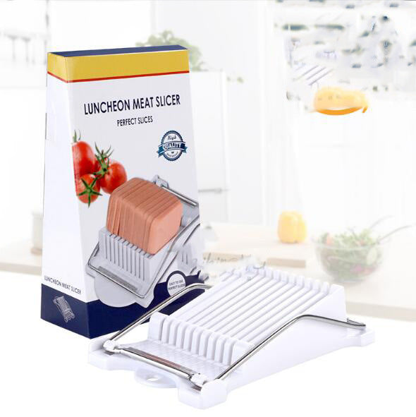 Lunch Meat Slicer 10 Stainless Steel Wires Slicer Food Cutter