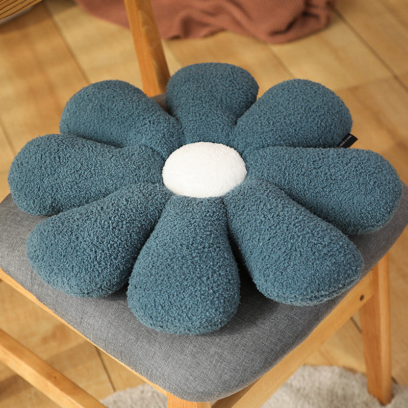 Small Daisy Flower Pillow Sofa Bed Living Room