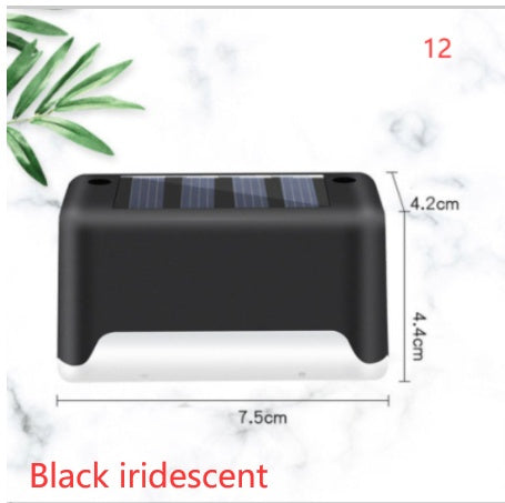 New Upgrade Waterproof LED Solar Fence Lamp Solar