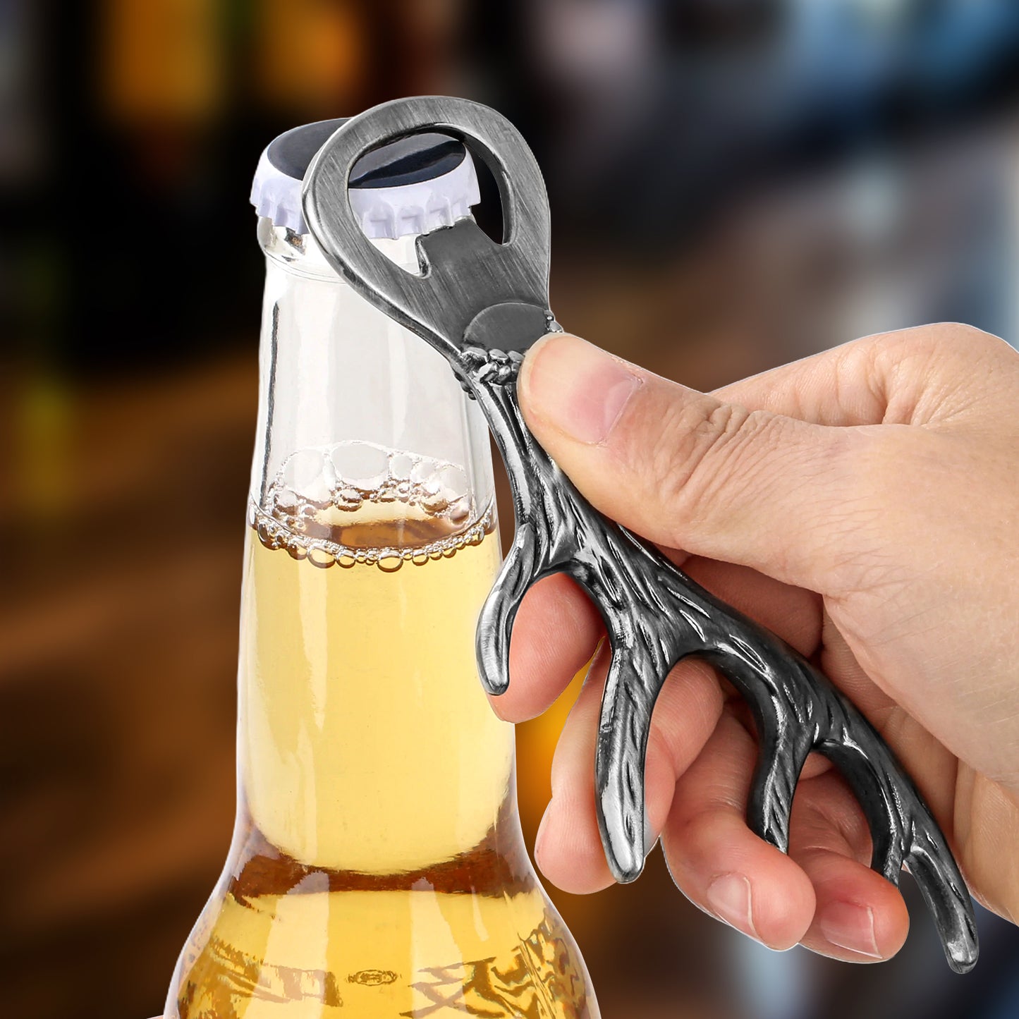 Deer Antler Bottle Opener Is A Small Tool Suitable For Various Parties And Gatherings