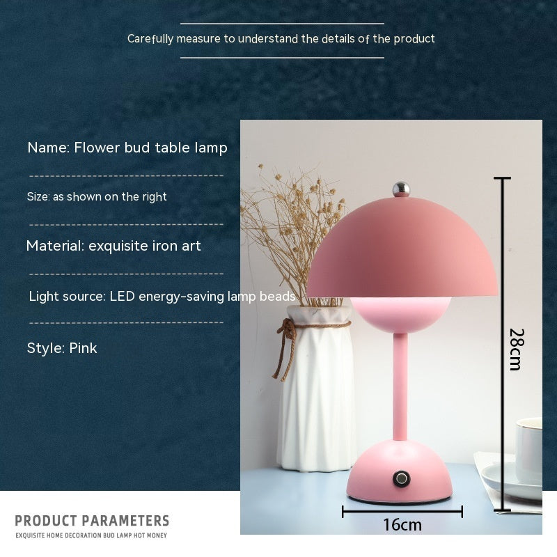 LED Bud Table Lamp Touch Decorative Table Lamp