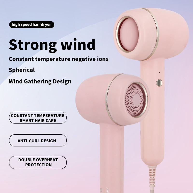 Portable Cold And Hot Air Leafless Negative Ion Volumizer