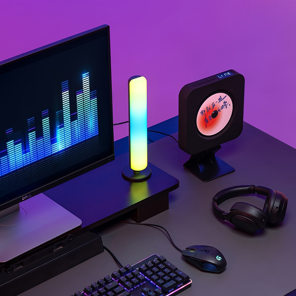 RGB Pickup Light Music Rhythm Lights Upgraded USB Rechargeable