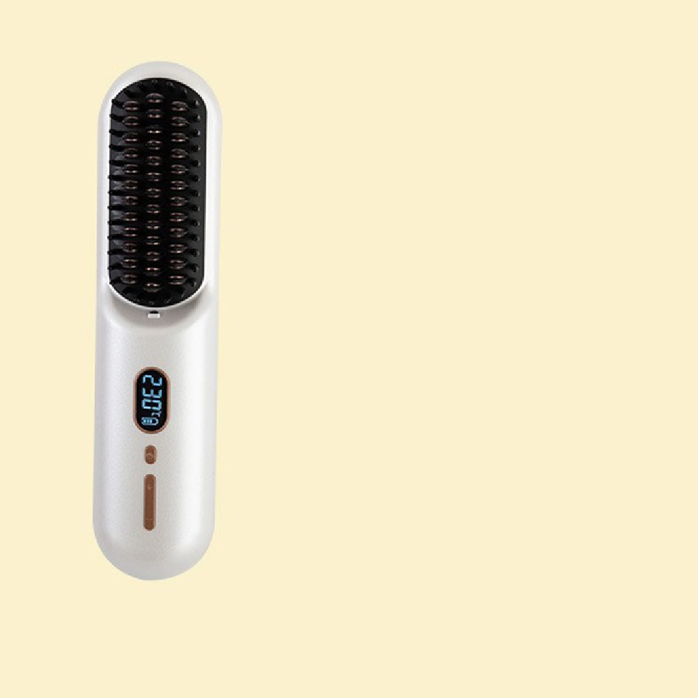 Straight Comb Anion Hair Straightener Dual-use Electric Hair Curler