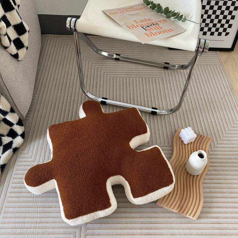 Fashion Stuffed Creative Puzzle Shaped Pillow