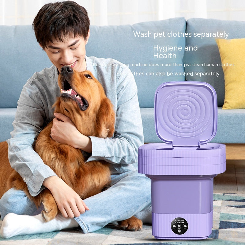 Plastic Folding Washing Machine Automatic Washing Underwear