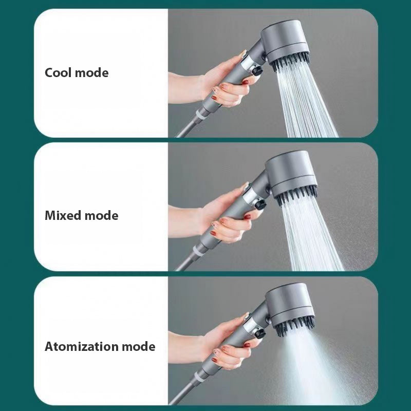 3 Modes Shower Head High Pressure Showerhead Portable Filter