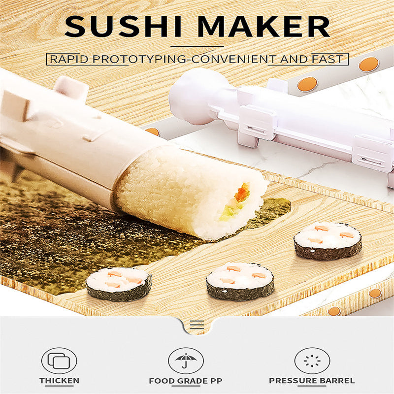 Quick Sushi Maker Japanese Roller Rice Mold Bazooka