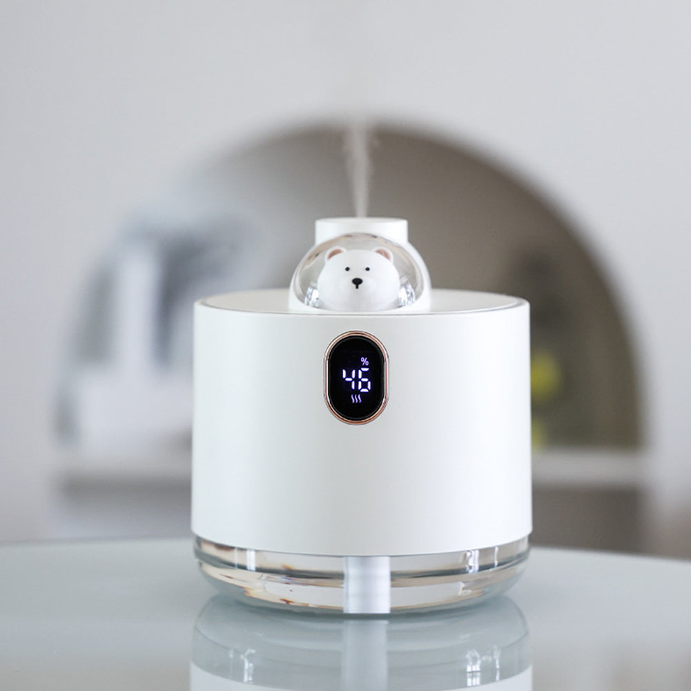 Cute Bear Wireless Air Humidifier USB Aromatherapy Diffuser