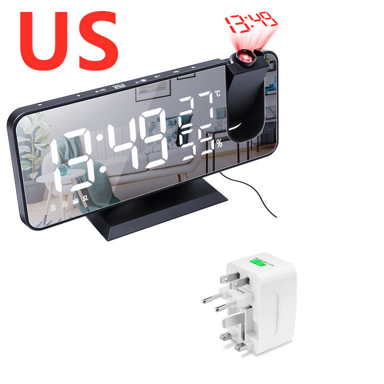 Multifunctional Radio Projection Alarm Clock