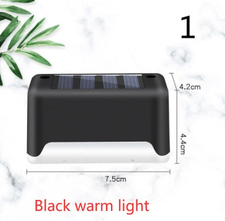 New Upgrade Waterproof LED Solar Fence Lamp Solar