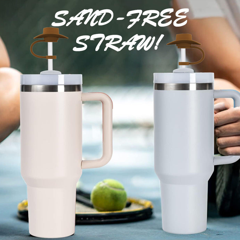 New Style Straw Covers Cap Novelty Sturdy Straw Toppers