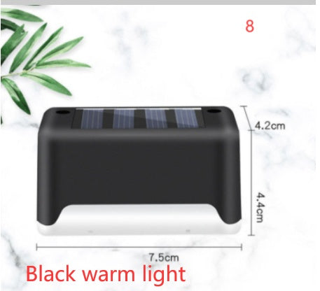 New Upgrade Waterproof LED Solar Fence Lamp Solar