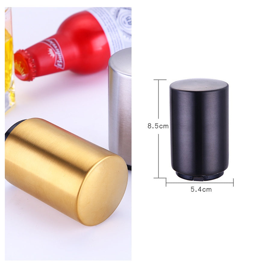 Portable Magnetic Automatic Beer Bottle Opener Bar Accessories
