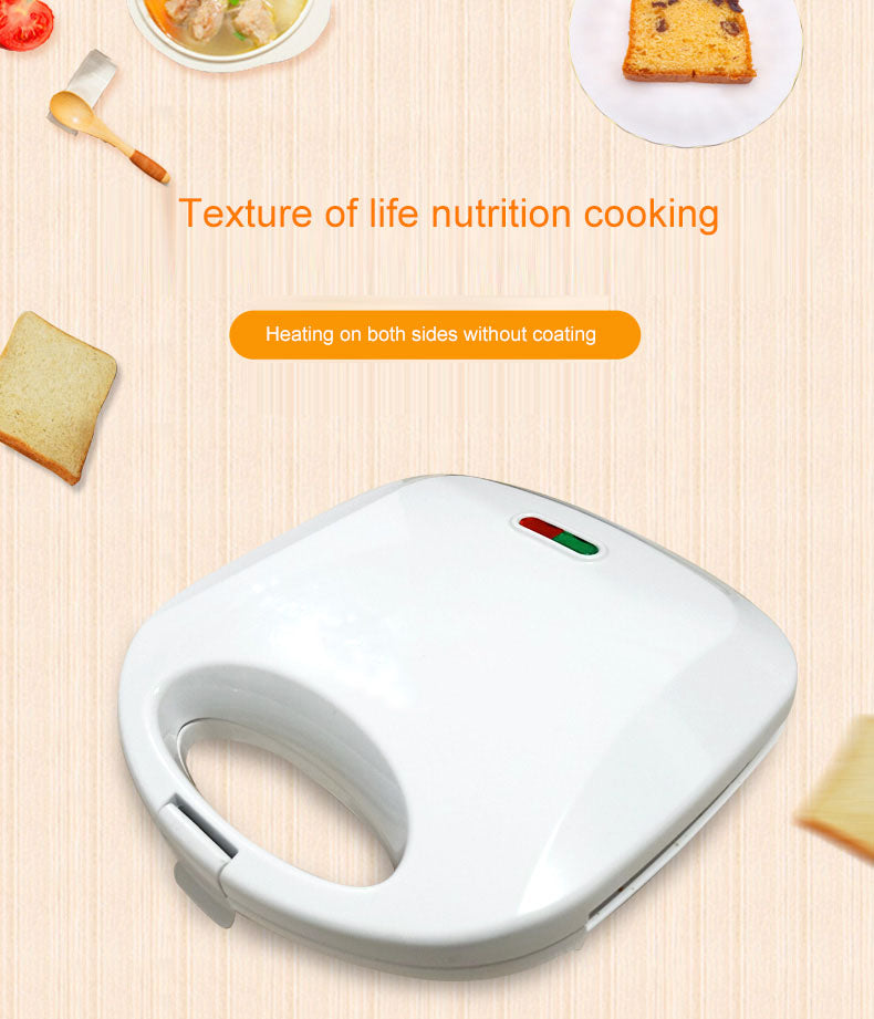 220V white color Double-sided breakfast sandwich machine