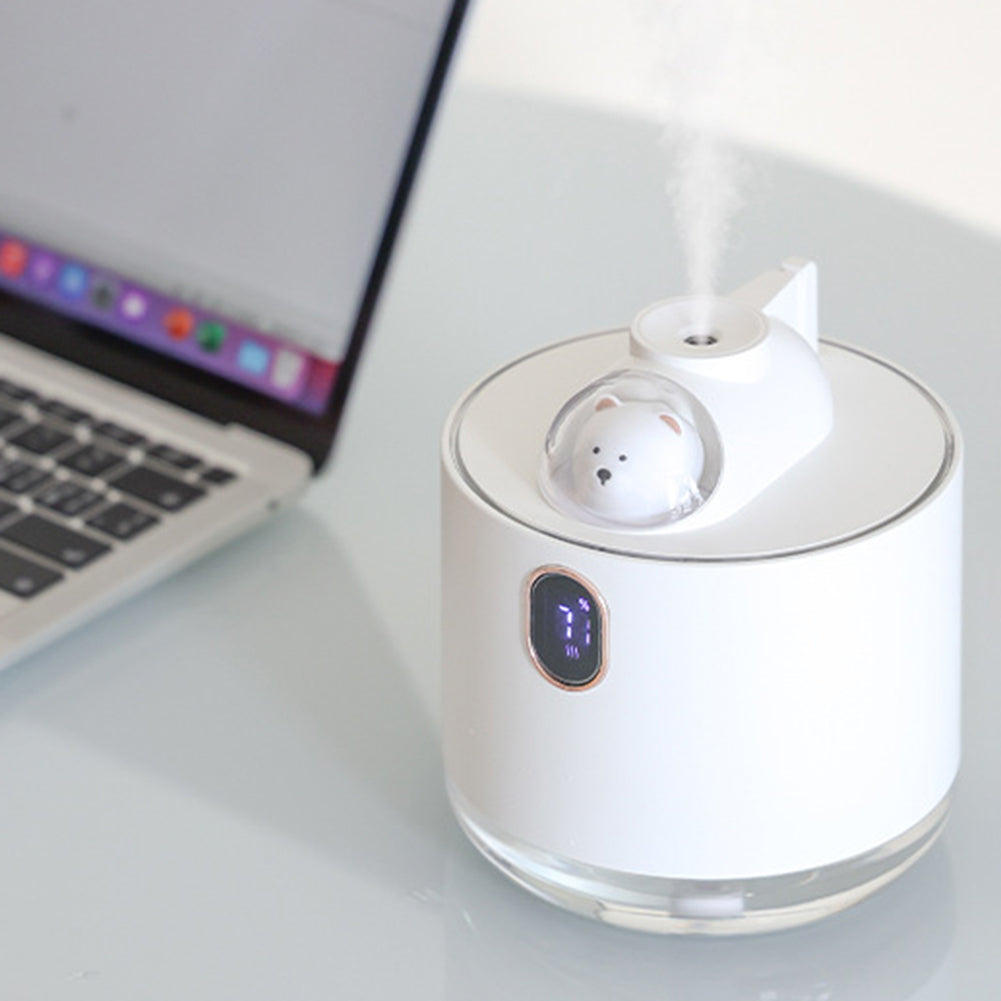 Cute Bear Wireless Air Humidifier USB Aromatherapy Diffuser