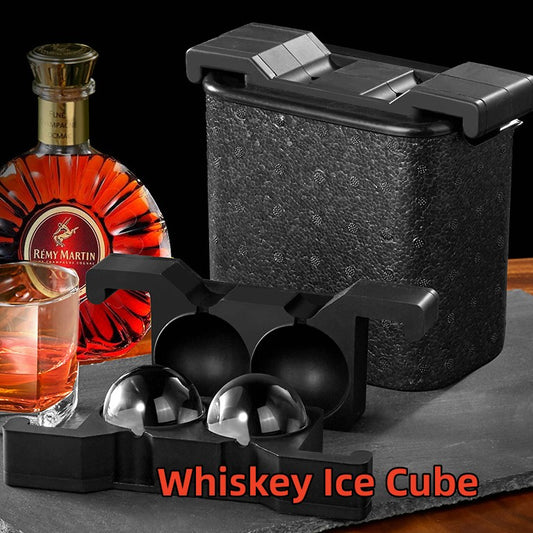 Whiskey Ice Cube Ice Hockey Skull Ice Box Crystal Ice Cube Ice Tray Mold