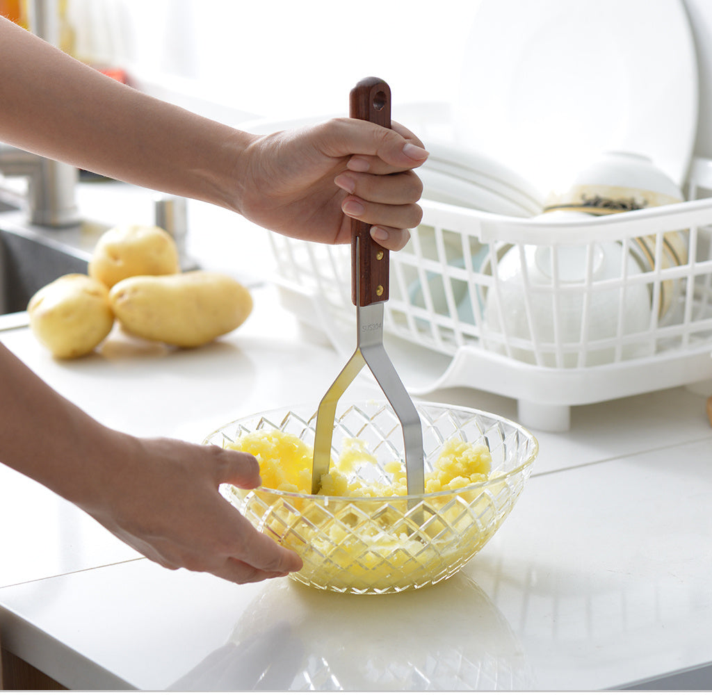 Potato Masher Stainless Steel Manual Potato Ricer Non Stick