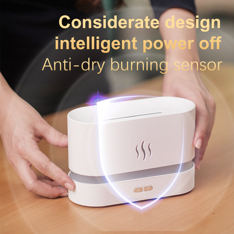 Fire Flame Humidifier Aroma Diffuser 2022 Air Essential Oil Ultrasonic Humidifier