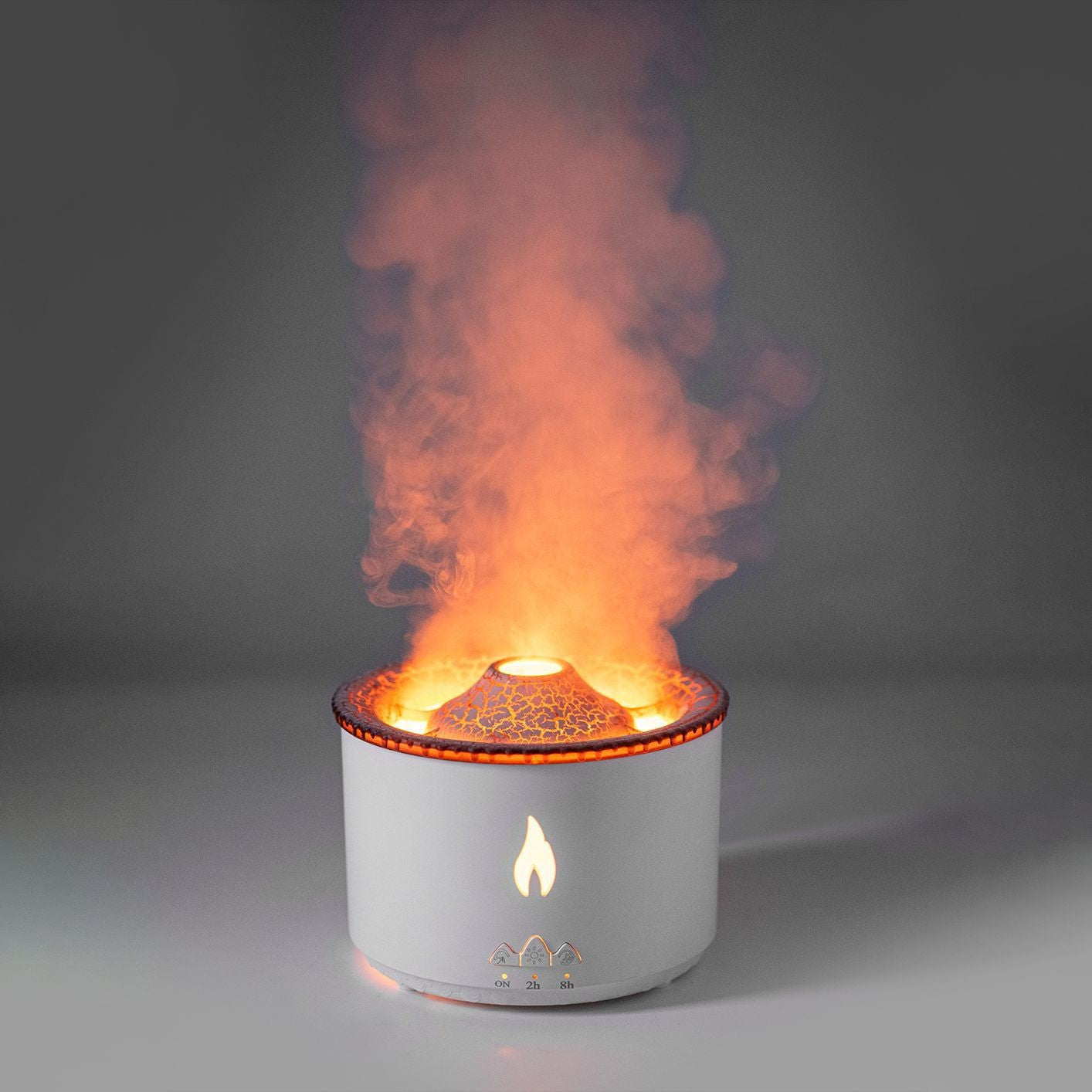 New Creative Ultrasonic Essential Oil Humidifier Volcano Aromatherapy