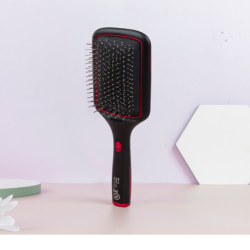 Wireless Charging Straight Hair Comb Negative Ion Blowing
