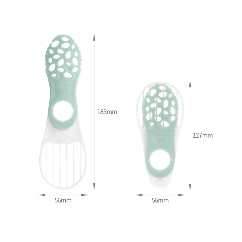 Avocado Corer Butter Fruit Peeler Cutter Pulp Separator Plastic Knife