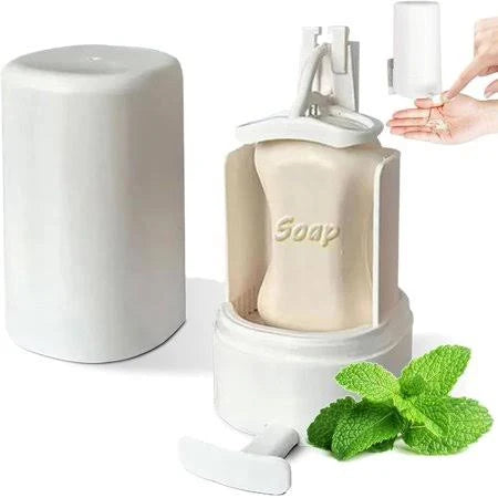 Soap Grinder Dispenser Soap Box Wall Mounted Dry Organizer