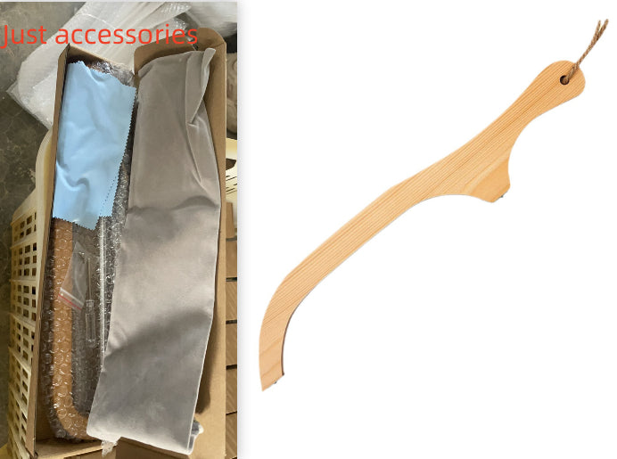 Wooden Bread Slicing Knife With Serrated Teeth