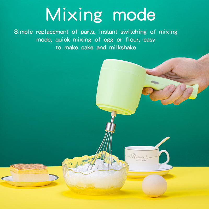 Blender 2 In 1 Multifunctional Electric Hand Mixer USB Planetary