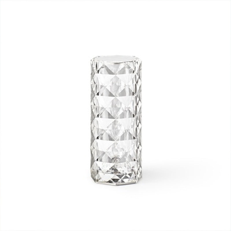 Romantic LED Rose Diamond Table Lamps For Living Room Lights