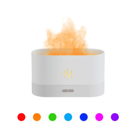 Aroma Diffuser With Flame Light Mist Humidifier Aromatherapy Diffuser