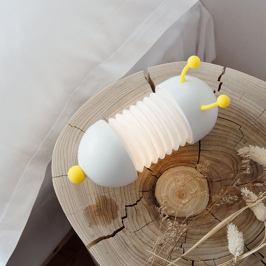 Creative Caterpillar Night Light Bedside Lamp LED Bedroom Light