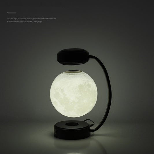 3D LED Moon Night Light Wireless Magnetic Levitating Ball Lamp