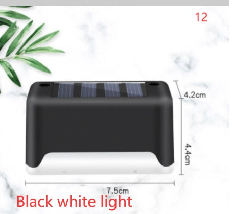New Upgrade Waterproof LED Solar Fence Lamp Solar