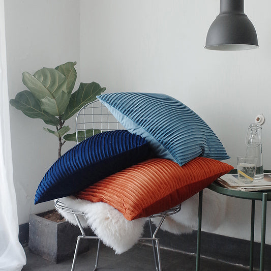 Modern Minimalist Model Room Sofa Bed Cushion Waist Pillow