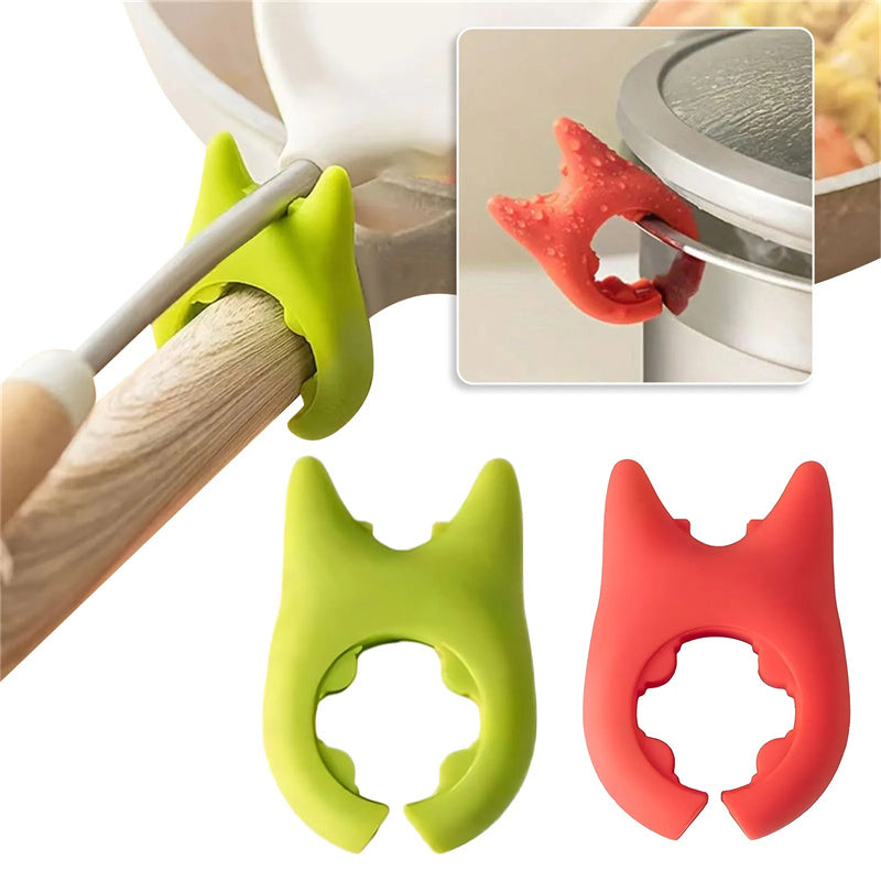 Multifunctional Spatula Holder Silicone Anti-overflow Spoon Holder