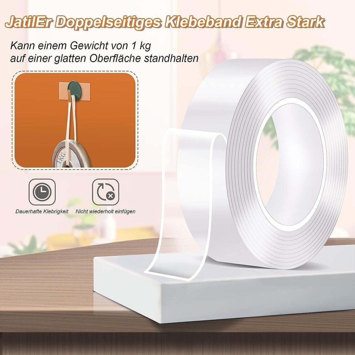 Double-sided Adhesive Tape Transparent Nano Tape