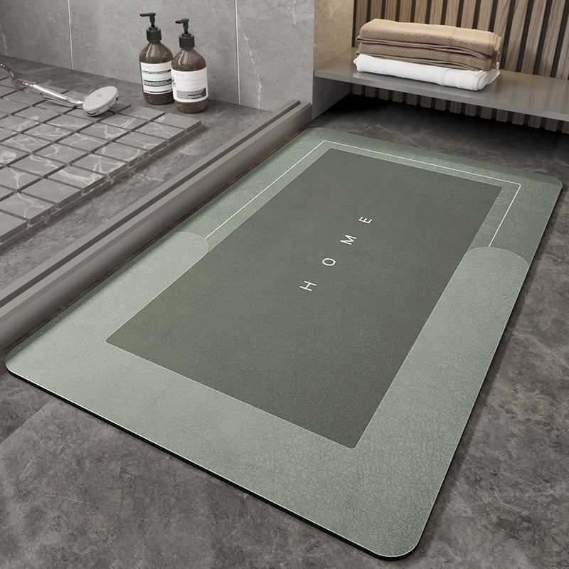 Cushion Cushion Bathroom Sliding  Door Floor Foot Mat