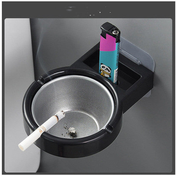 Bathroom Wall-Mounted Ashtray Creative Personality Living Room