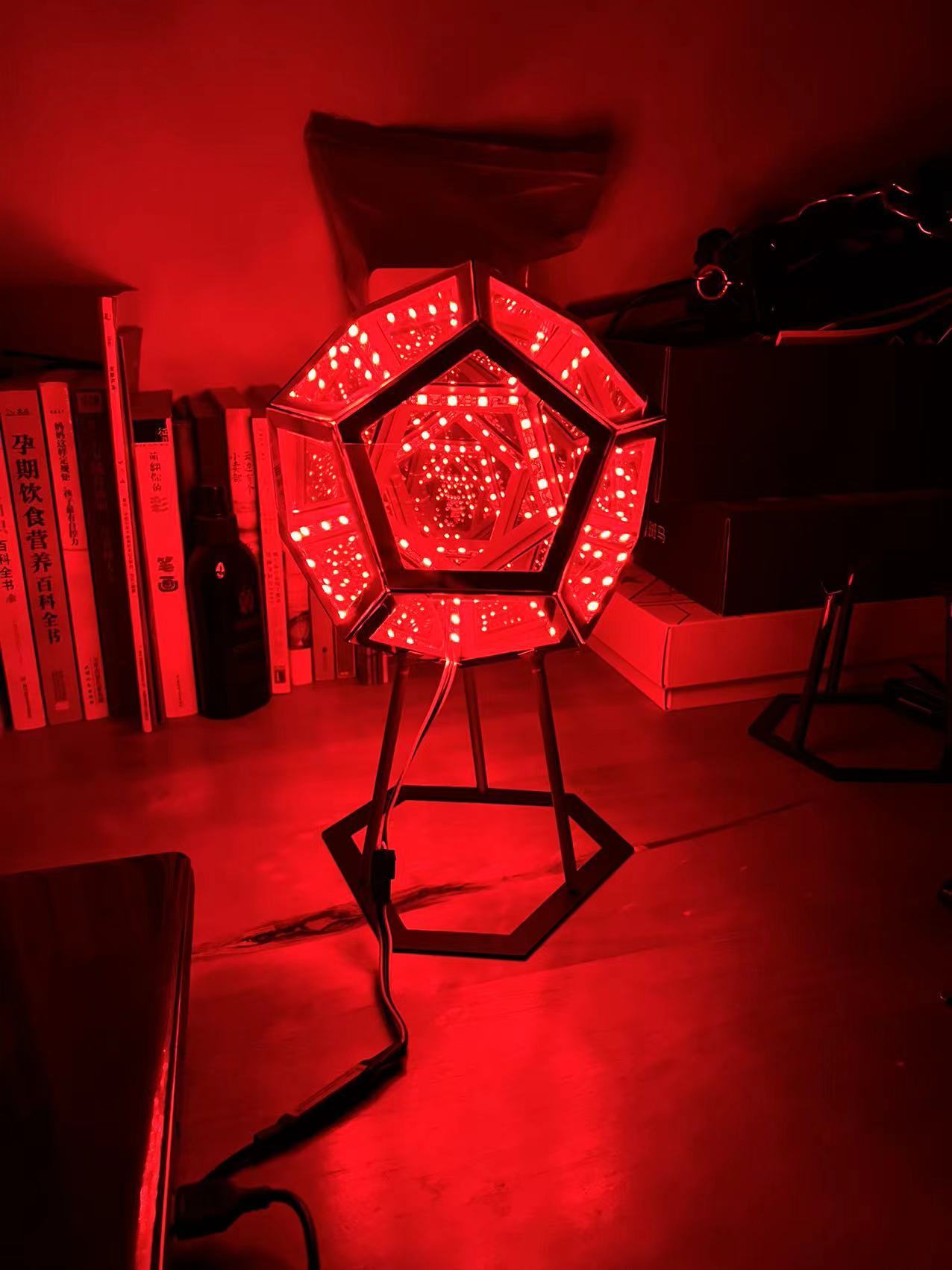 Creative Cool Unlimited Dodecahedron Small Night Lamp Color