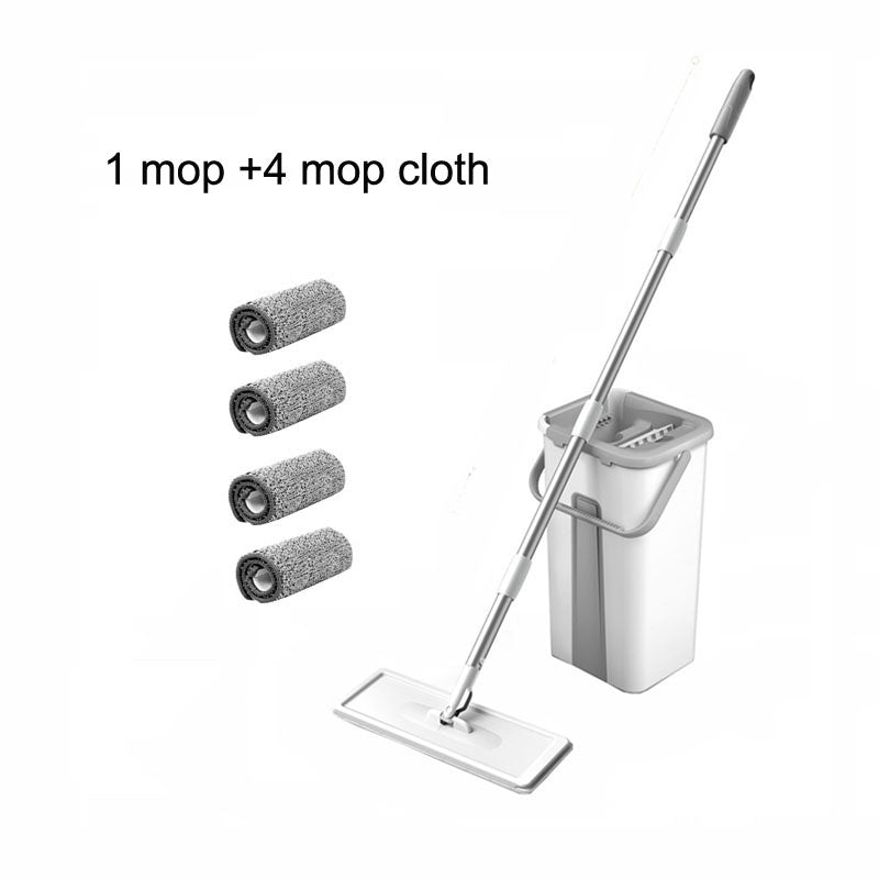 Mop Magic Floor Squeeze Squeeze Mop With Bucket Flat Bucket