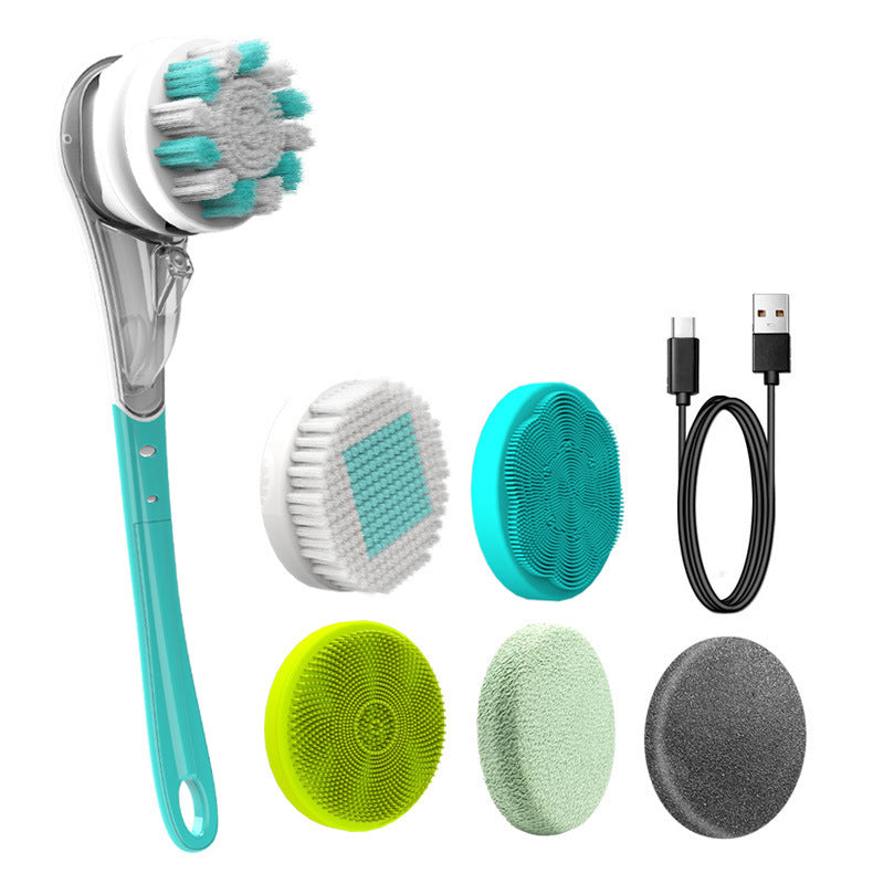 Multifunctional Electric Bath Brush Waterproof Rubbing Brush