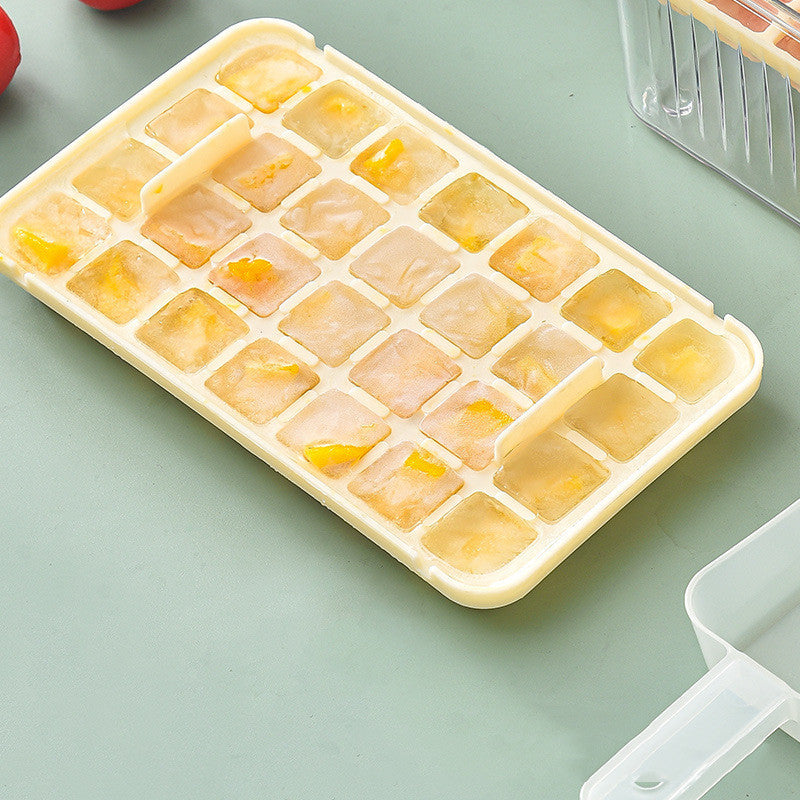 Kitchen Ice Cube Tray Press Type Ice Ball Maker Fast Press