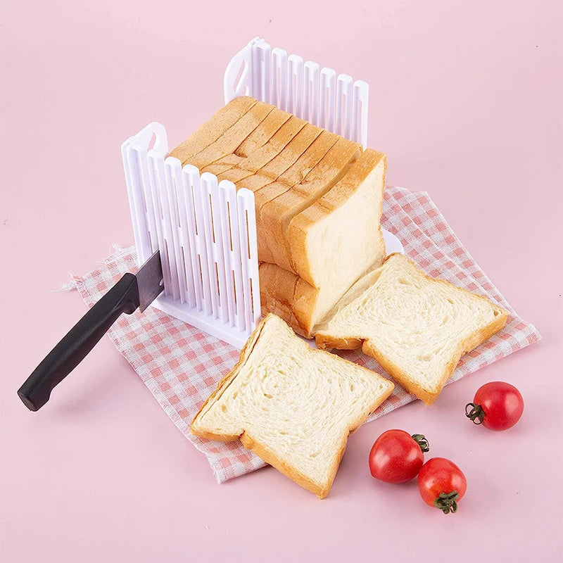 Rectangle Bread Slicer Cutter Mold Toast Loaf Cutting
