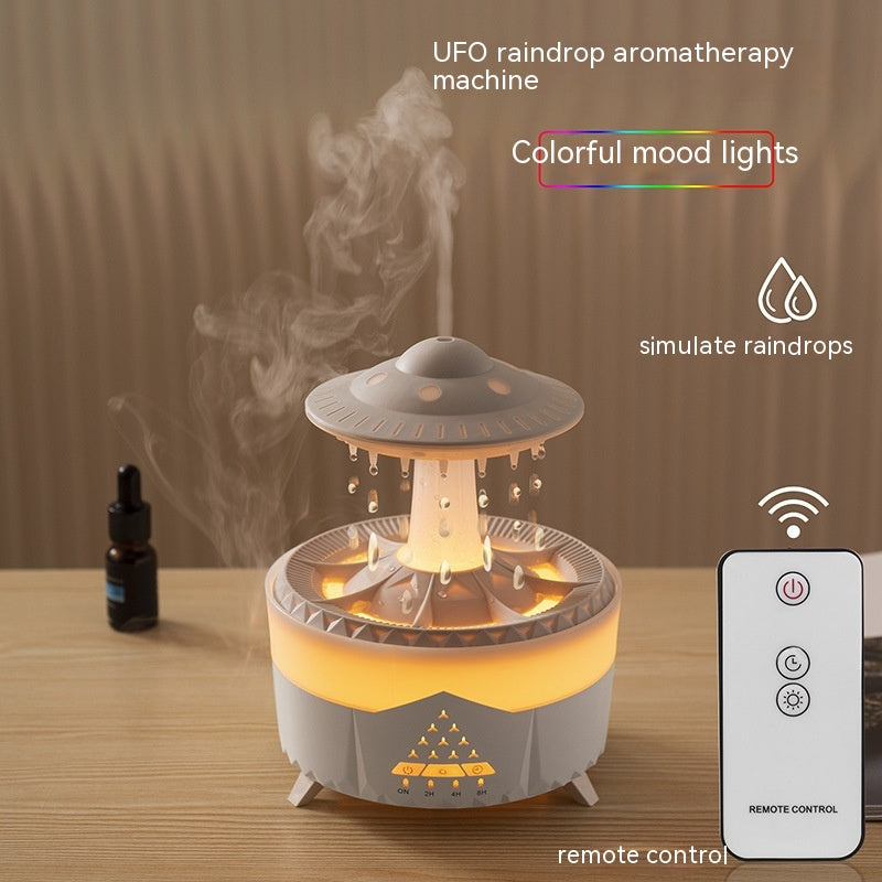 New UFO Raindrop Humidifier Water Drop Air Humidifier