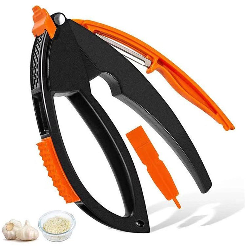 Manual Multifunctional Household Garlic Press Set