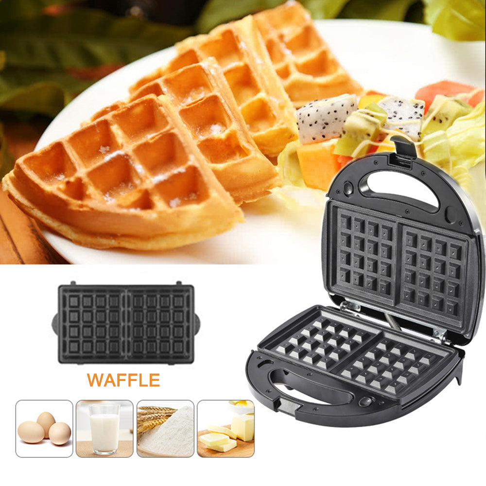 6-in-1 Waffle Maker EU Plug Sandwich Maker Grill Breakfast Maker
