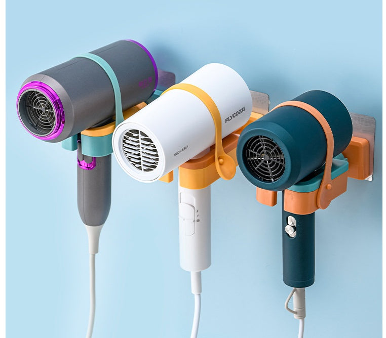 Hair Dryer Rack Toilet Wall-mounted Punch-free Woundable